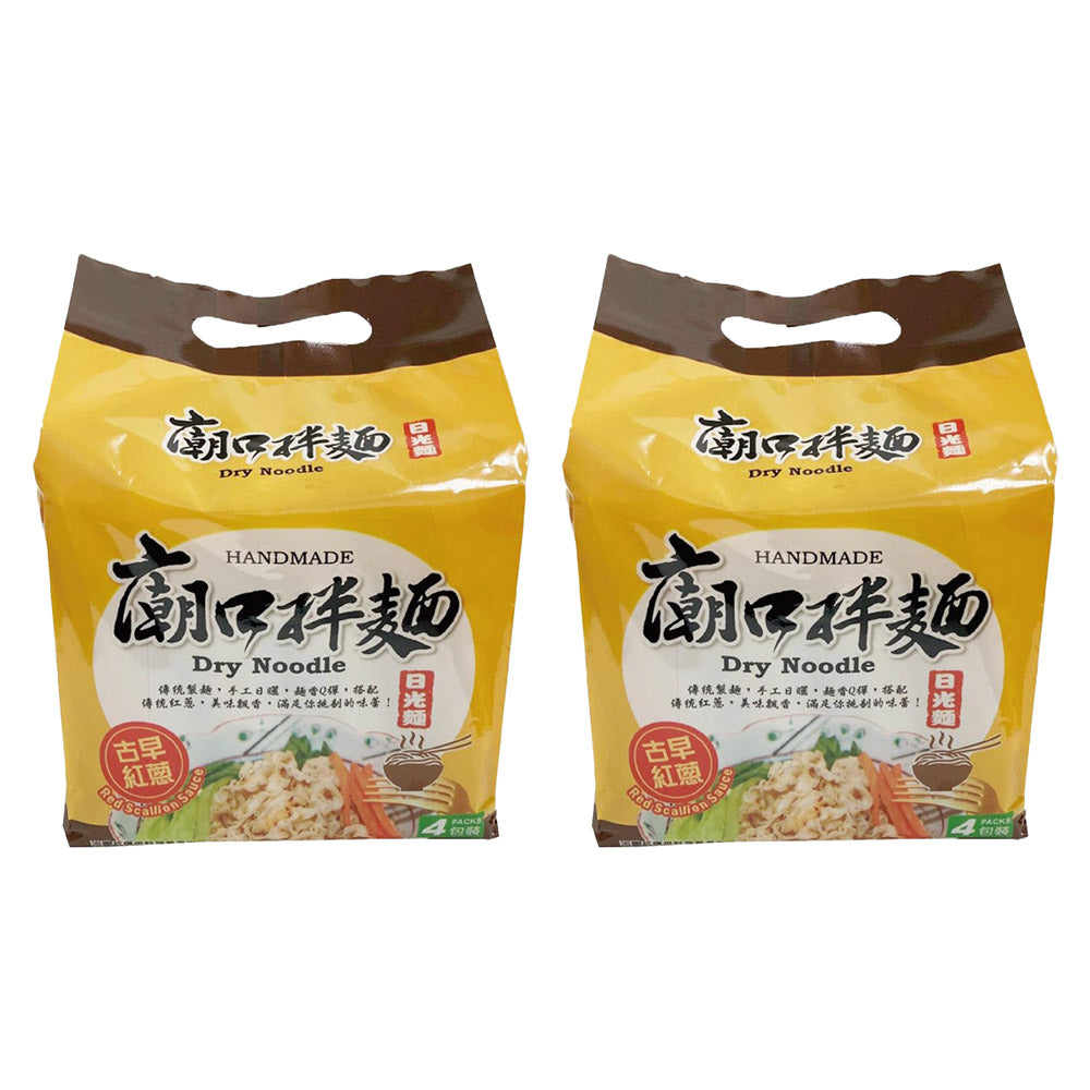 MK Handmade Dry Noodle Red Scallion Flavour 4pack 460gX2pack