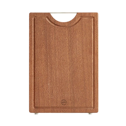 Lifease Ebony Wood Wooden Solid Rectangular No Glue Hanging Cutting Board Chopping Board for Kitchen Medium 36X25X2.5cm X1Pack