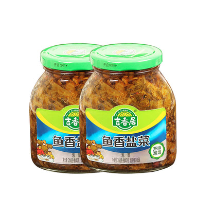 Jixiangju-Fish-flavored-Pickled-Salted-Vegetables-306g-X2Pack-1