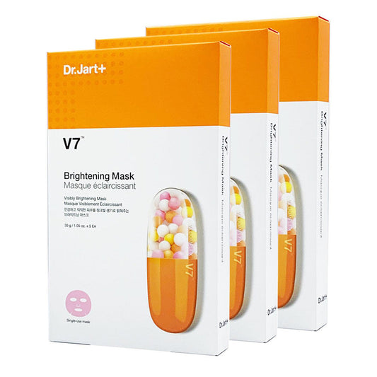 Dr.Jart+ Orange Capsule Vitamin Whitening Mask 30g 5 Pieces per Box 150g X3Pack