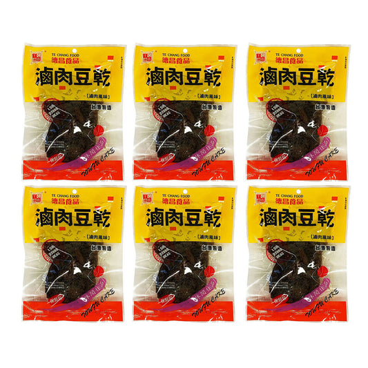 Techang-Snack-Braised-Tofu-70g-X6Pack-1