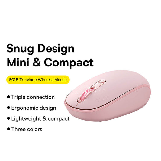 Baseus-Creator-Tri-Mode-Wireless-Mouse---Floating-Pink,-Overseas-Edition-X1Pack-1