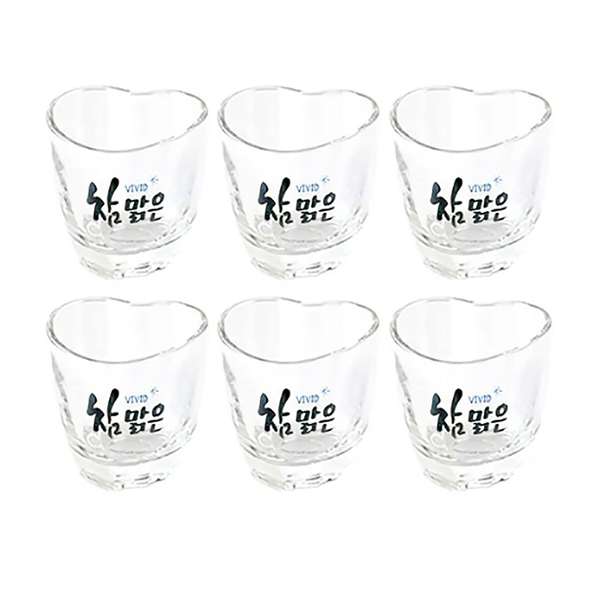 Vivid-Heart-Shaped-Korean-Soju-Glass-1pc-X6Pack-1