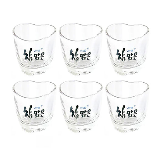 Vivid-Heart-Shaped-Korean-Soju-Glass-1pc-X6Pack-1