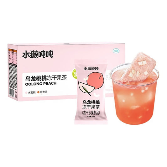 Shuilatundun-Freeze-Dried-Oolong-Peach-Fruit-Tea---6-Bags-X1Pack-1