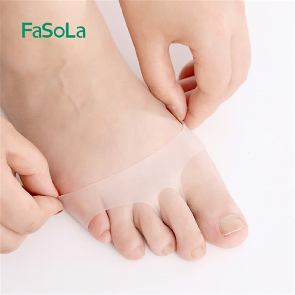 Fasola White Ball of Foot Cushions Forefoot Pads for Men and Women 3Pairs X2Pack