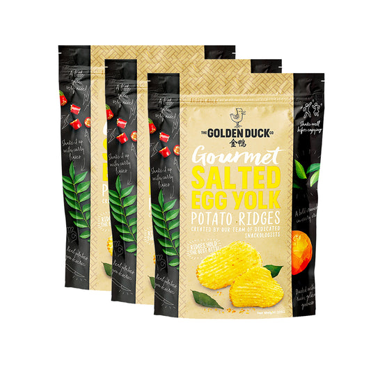 Golden-Duck-Gourmet-Salted-Egg-Yolk-Wavy-Potato-Chips-Rich-Flavor-105g-X3Pack-1