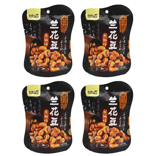 Ganyuan-Crispy-Broad-Beans-with-BBQ-Flavor-75g-X4Pack-1