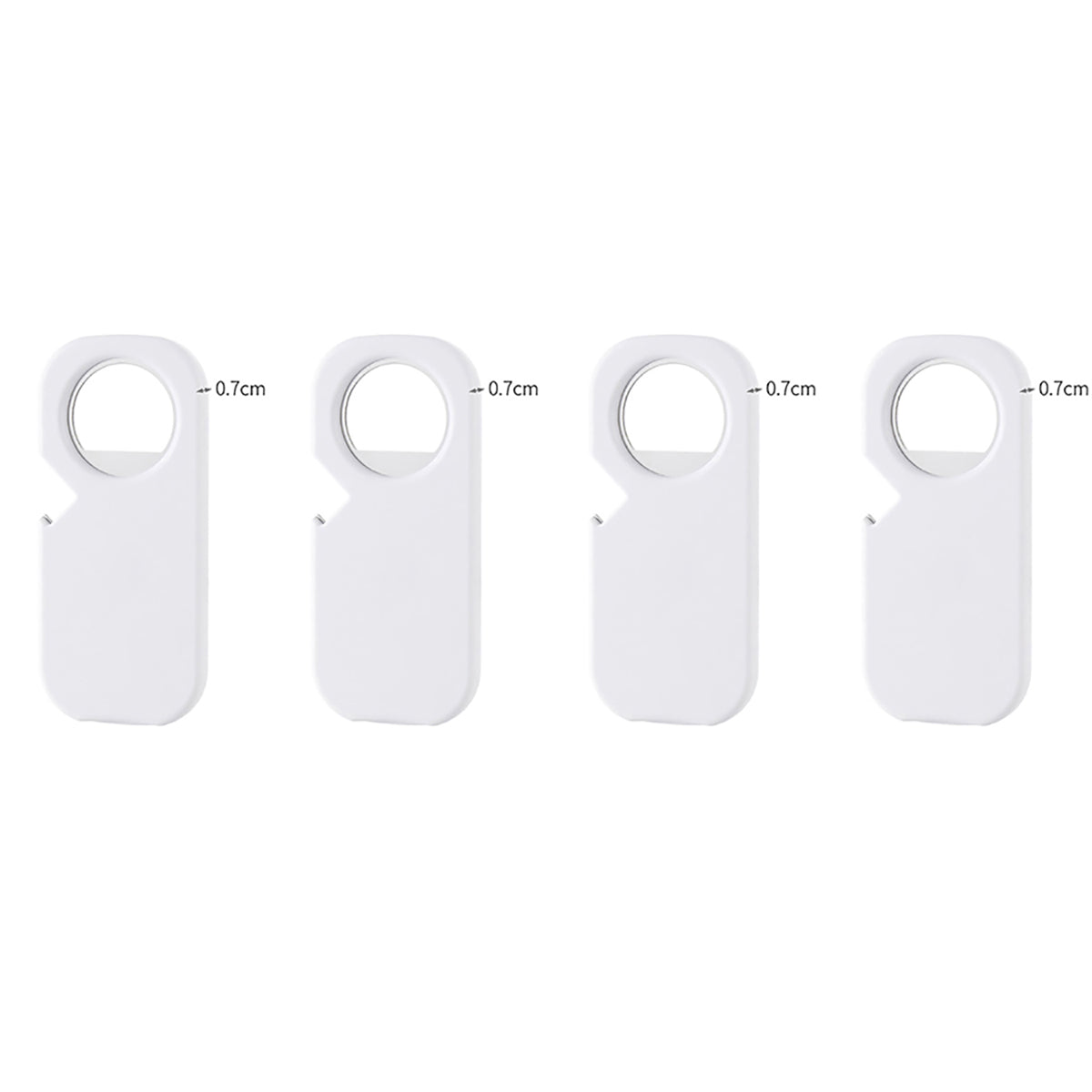 Fasola-Multi-Function-Magnetic-Bottle-Opener-Beer-Bottle-Opener-Can-Opener-White-X4Pack-1