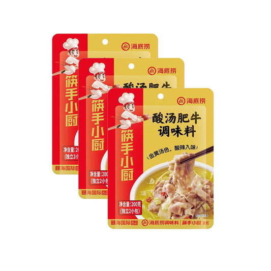 Haidilao-Kuai-Shou-Xiao-Chu-Sour-Soup-Beef-Seasoning---2-Bags,-200g-X3Pack-1