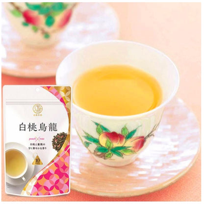 Mitsui Meicha House White Peach Oolong Tea Bag 10pcs 20gX3Pack