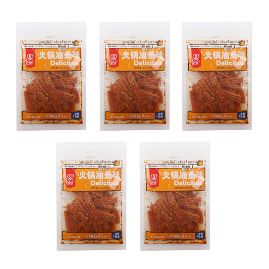 Shuangjiao-Spicy-Snack-Strips-Hot-Pot-Flavor---102g-X5Pack-1