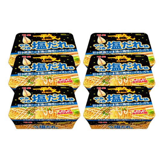 Nissin-Myojo-Ippei-chan-Night-Shop-Salt-Sauce-Yakisoba-Noodles-130g-X6Pack-1