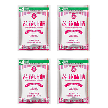 Lian-Hua-Green-Food-MSG-200g-X4Pack-1