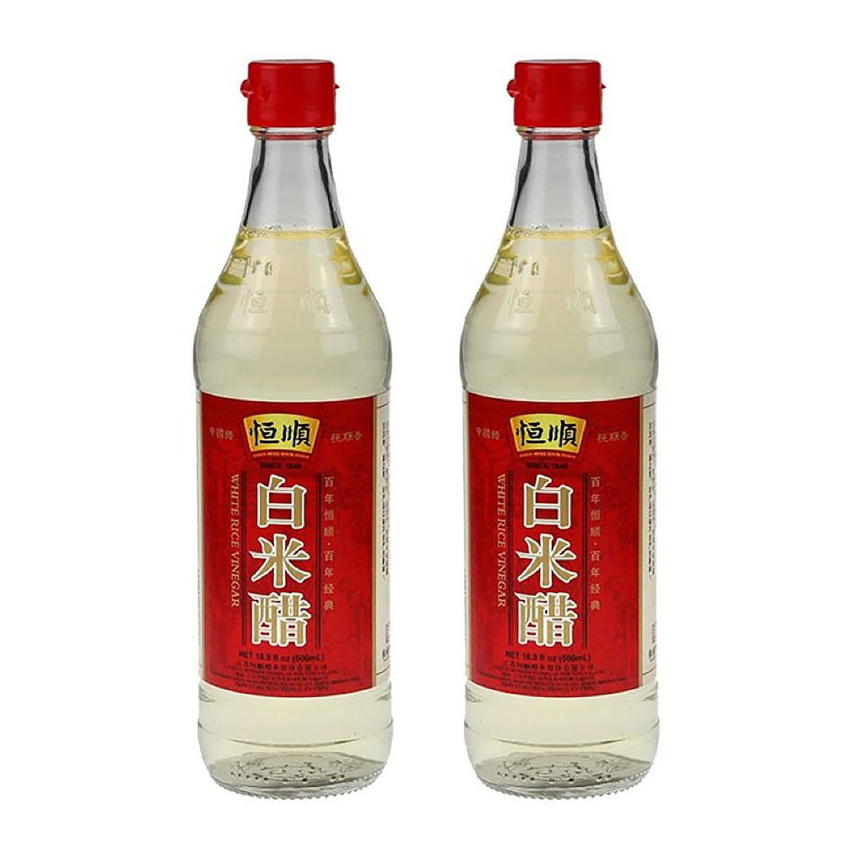 Heng-Shun-White-Rice-Vinegar-500ml-2pack-1