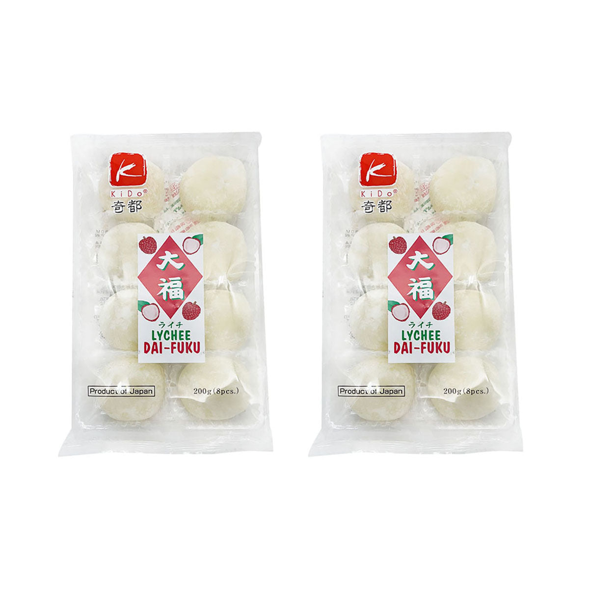 Kido-Japanese-Daifuku-Mochi-Lychee-Flavor-8-Pieces-200g-X2Pack-1