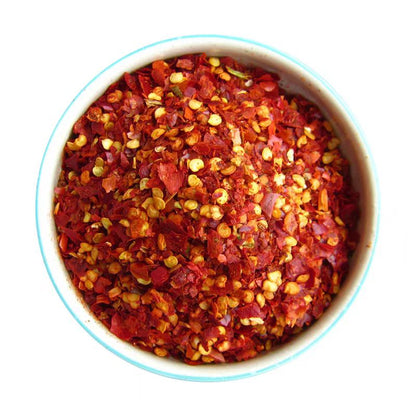 KLKW Seasoning Dried Crushed Chili for Cooking or Mixing 100g X2Pack