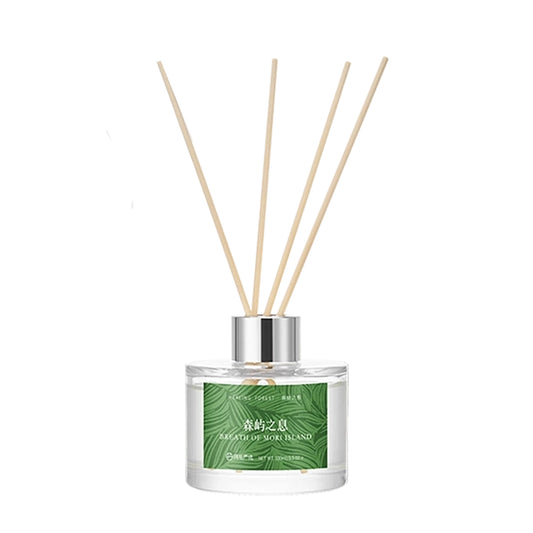 Lifease Forest Healing Non-Fire Aromatherapy Reed Diffuser Bathroom Odor Eliminator Island Breeze 100ml X1Pack