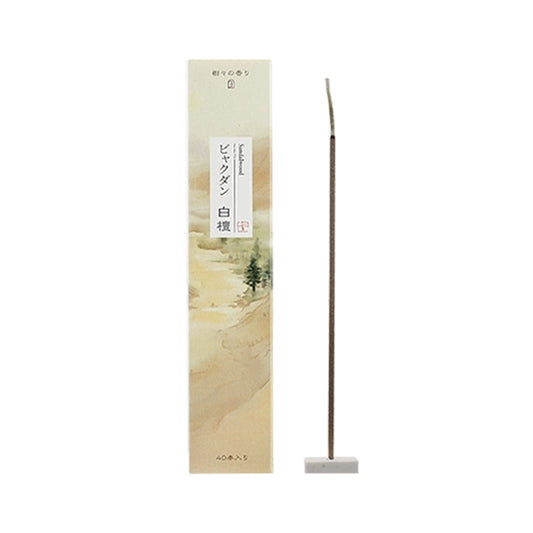 Lifease Made in Japan Room Incense Joss sticks Agarwood 40 Sticks X1Pack