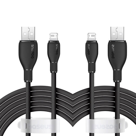 Baseus-Pudding-Series-Fast-Charging-Cable-USB-to-iP-2.4A-1.2m---Starry-Black-X2Pack-1