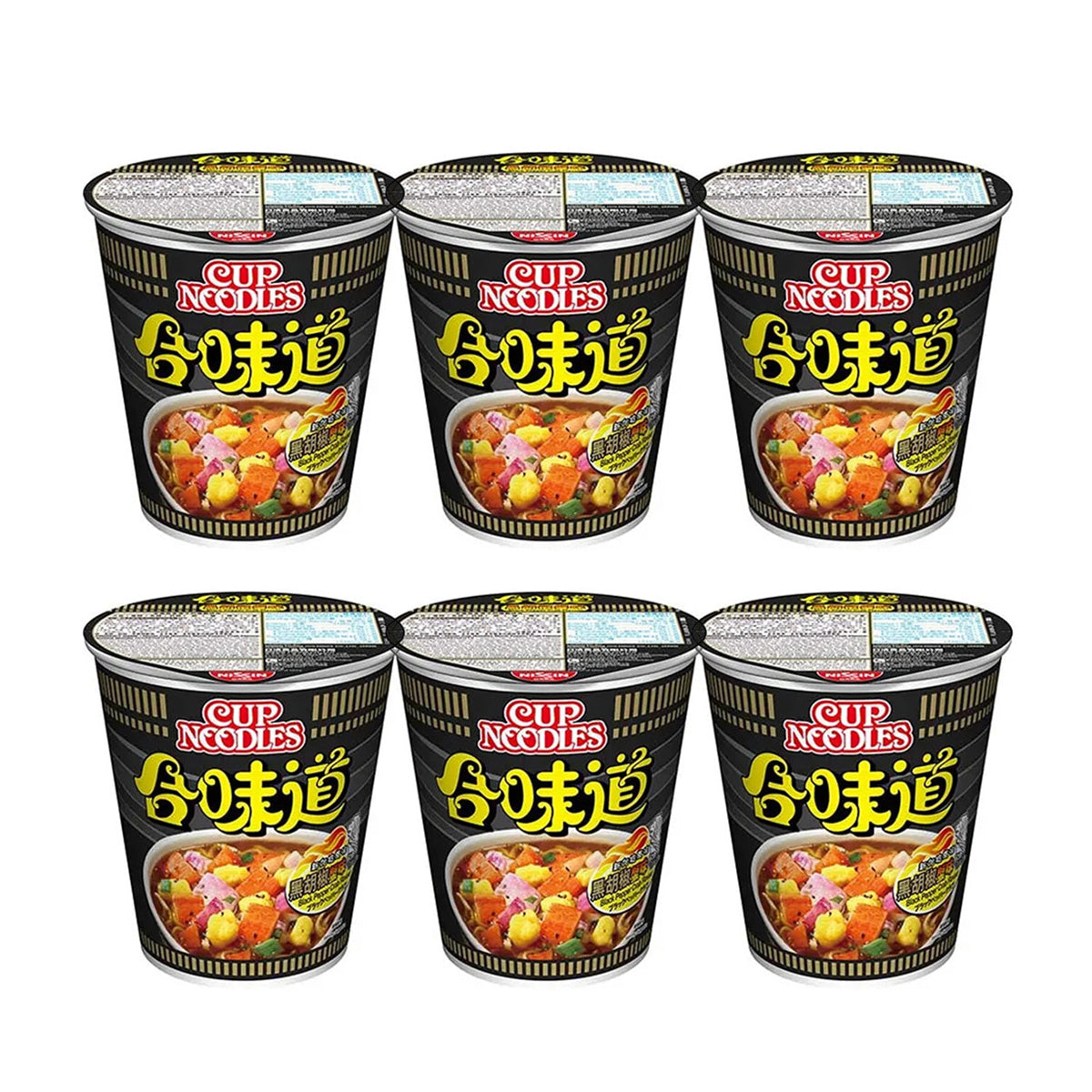 Nissin-Cup-Noodles-Black-Pepper-Crab-Flavor-74g-X6Pack-1