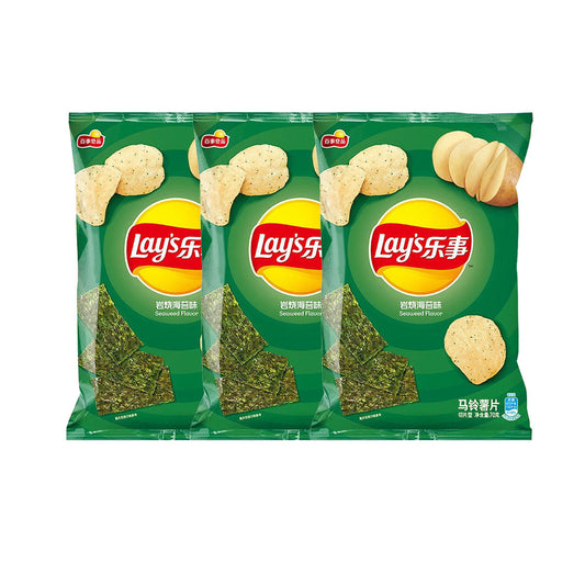 Lay's-Seaweed-Flavor-Potato-Chips-70g-X3Pack-1