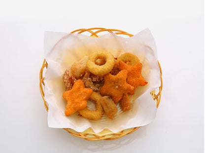 Fasola Oil Absorbing Paper for Kitchen Round Soup Fried Film Food Blotting Paper 21.8*19.7cm 50pcs X4Pack