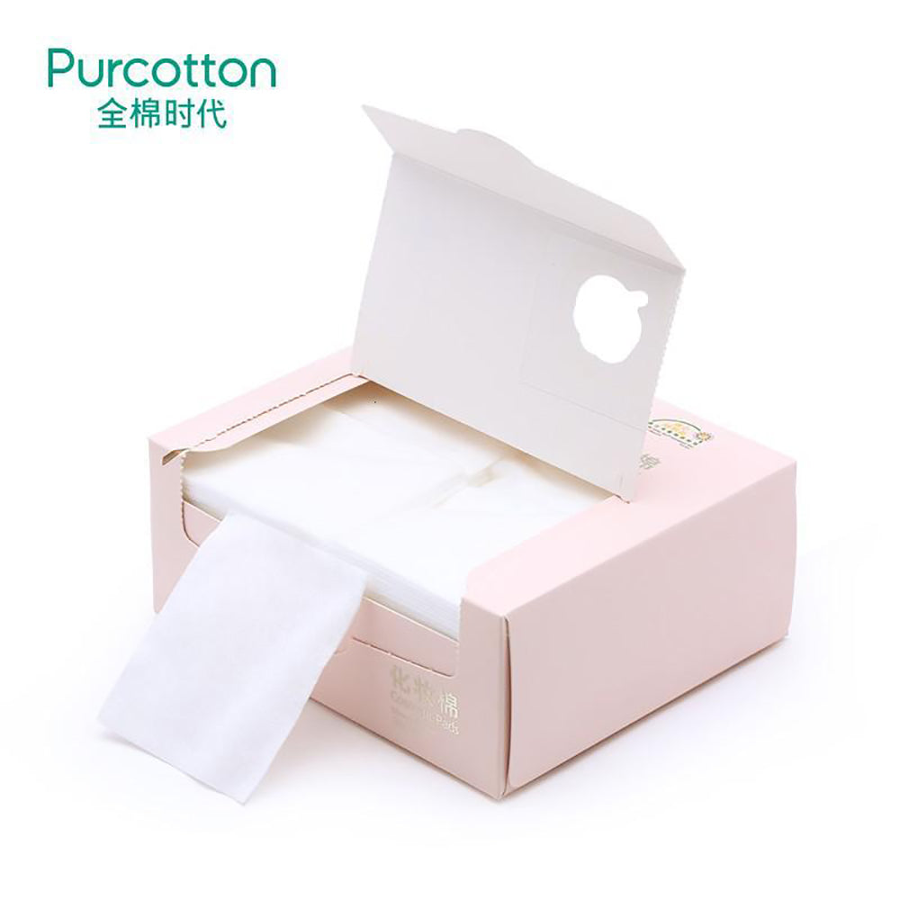 Purcotton Boxed Facial Cotton Pads Makeup Remover Cosmetic Pads 360Pieces X2Pack