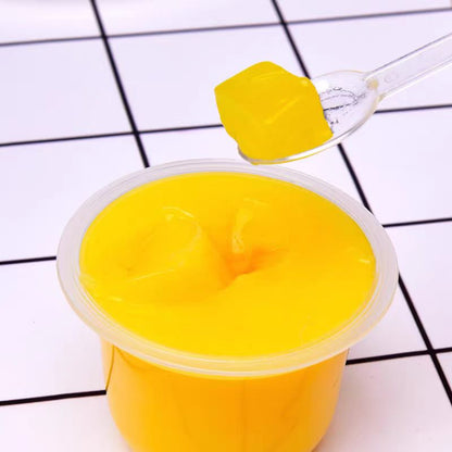 Cocon Mango Pudding Jelly with Fruit Pieces 6pcs 480g X2Pack