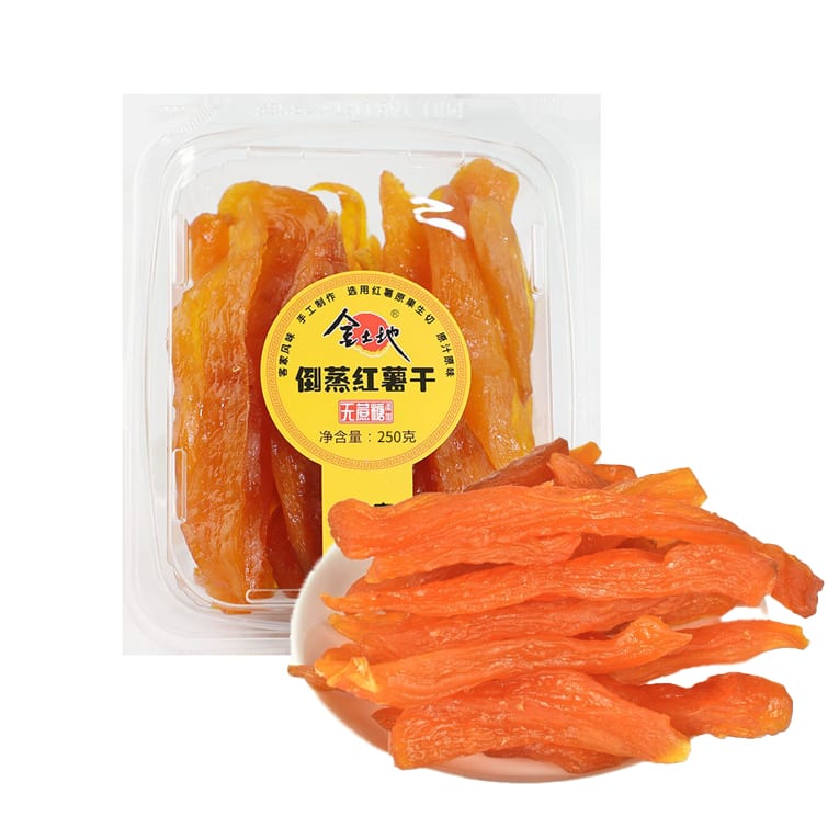 Golden Land Dried Sweet Potato Pour Steam Sugar Free 250gX3Pack