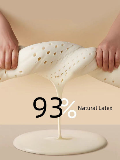 Lifease Thai 93% Natural Latex Pillow Shoulder Protection Good for Sleeping 1 Piece X1Pack