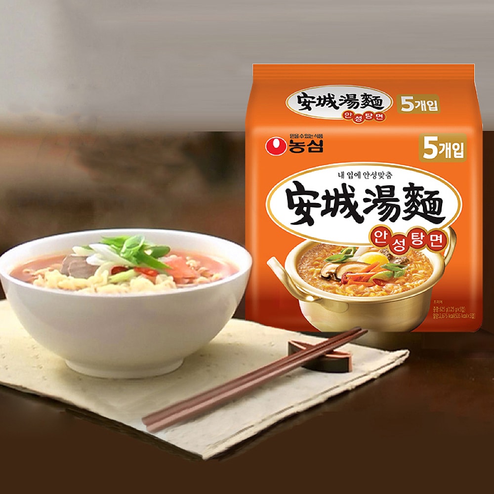 Nongshim Anjo Soup Noodles 125gX5bagsX4Pack