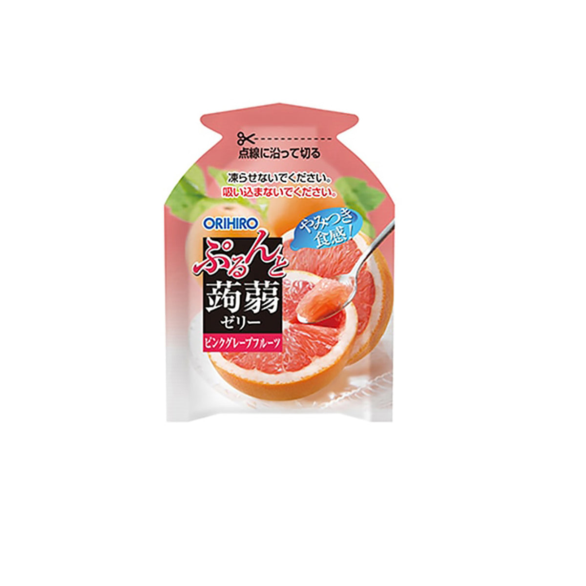 Orihiro-Konjac-Jelly-Low-Calorie-Pink-Grapefruit-Flavor-6pcs-120g-X6Pack-1