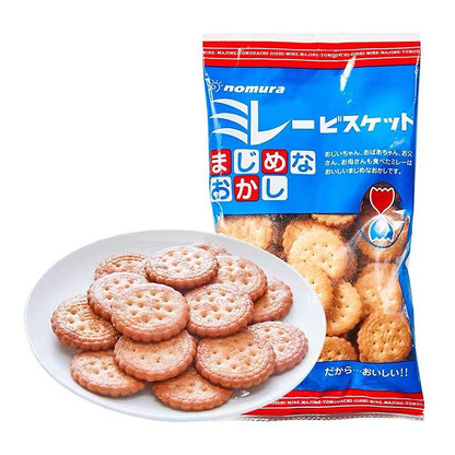 Nomura Snack Fried Beans Salty Crispy Crackers Biscuit 120g X3pack