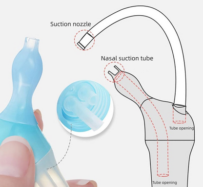 Pigeon Manual Baby Nose Sucker Nasal Aspirator for baby 1pack