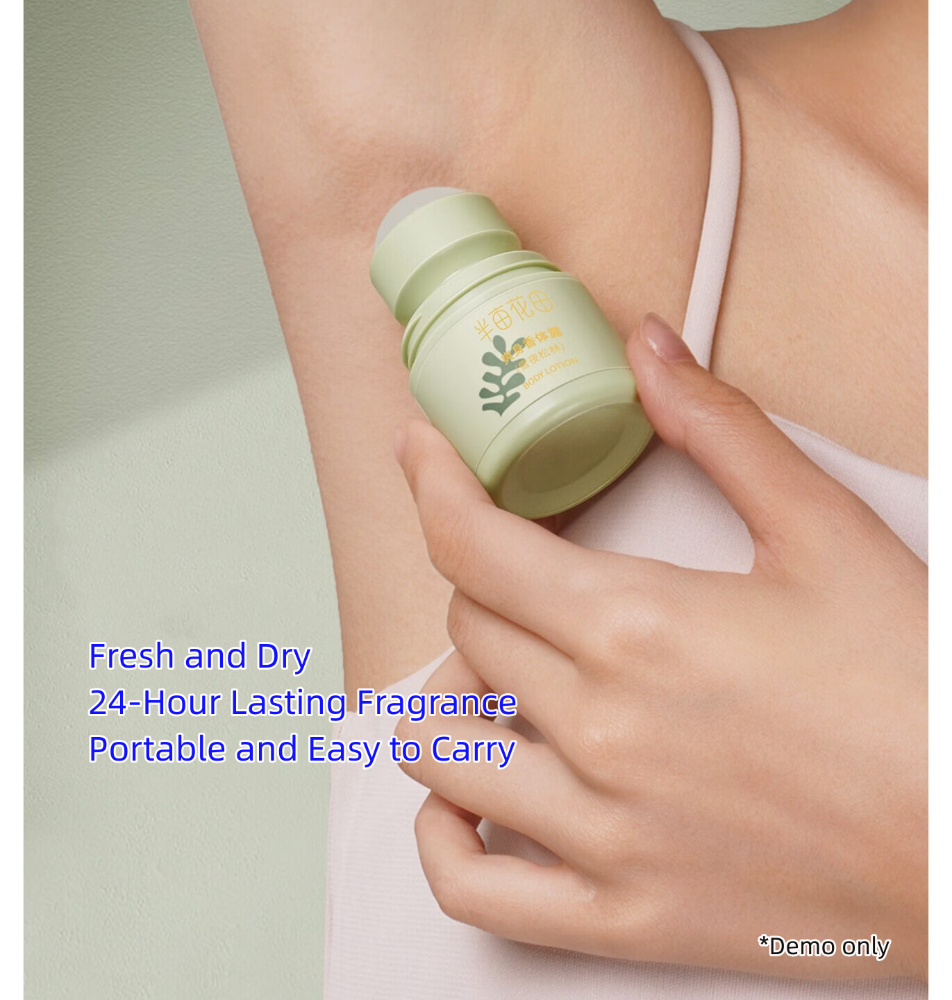 LDG Body Care Portable Refreshing Fragrance Antiperspirant Deodorant Daisy 30ml X4Pack