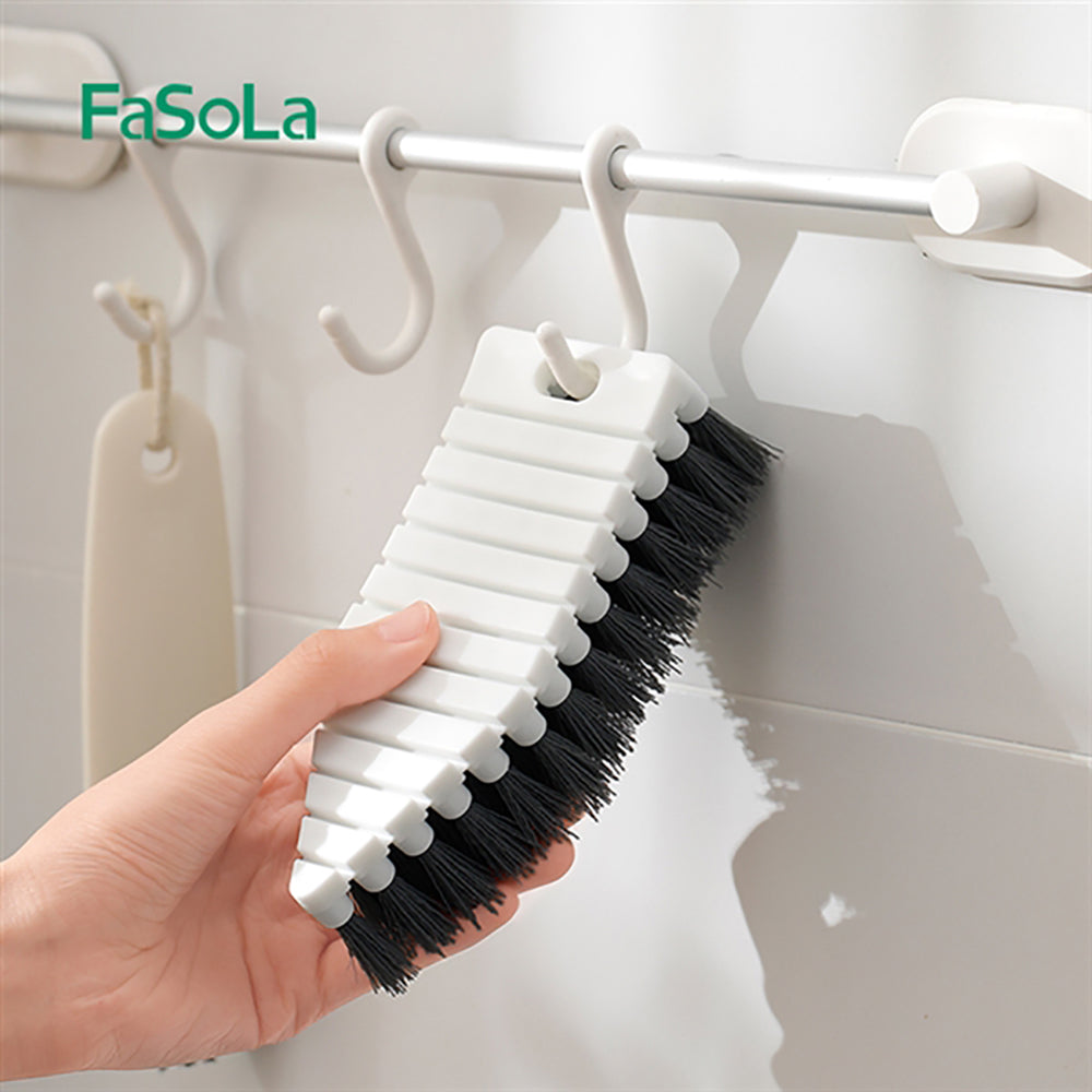 Fasola Bendable Cleaning Brush White 15*6*4cmX2Pack