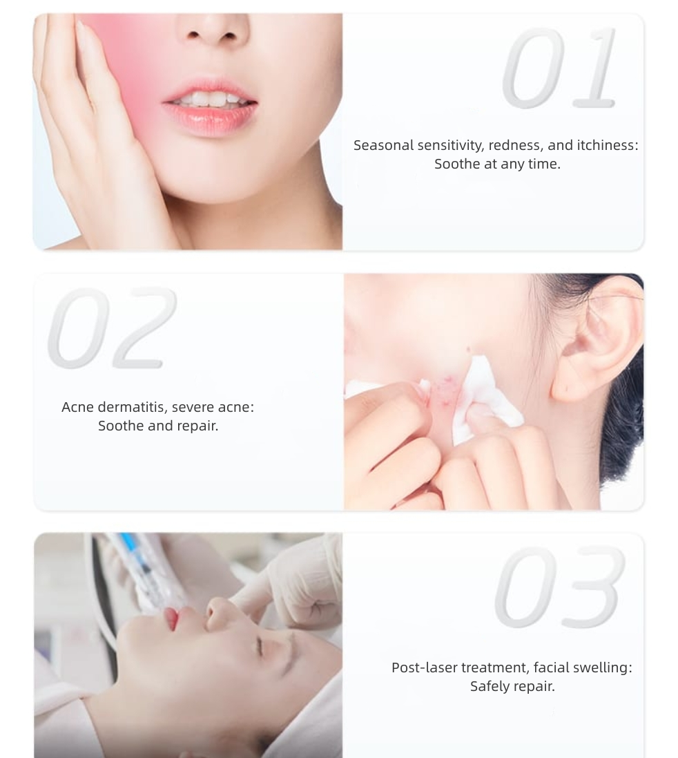 Comfy Collagen Dressing Skincare Repairing Facial Face Mask for Sensitive Skin Pink x 5pcs