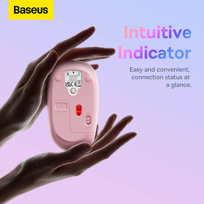 Baseus-Creator-Tri-Mode-Wireless-Mouse---Floating-Pink,-Overseas-Edition-X1Pack-1