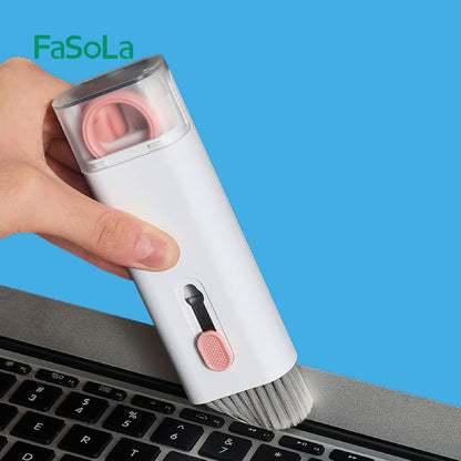 Fasola Multifunctional Portable White Electronic Cleaning Kit for Laptop 12.2 X 4.4 X 2.8cm 2Pack