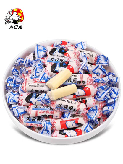 Big White Rabbit Traditional Milk Creamy Candy Original Flavor 180gX3Pack