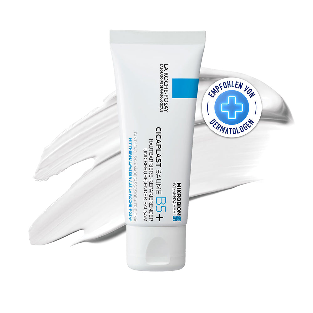 La Roche-Posay Cicaplast Baume B5 Multi-Purpose Repairing Moisturizer Soothing Cream for Dry Red Skin 40ml X2Pack