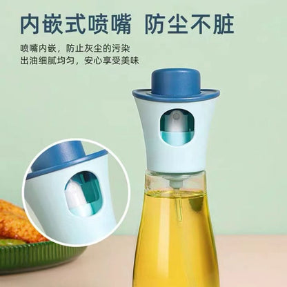 Robo OBA press-type oil spraying bottle, white, 150ml.