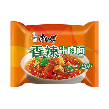 Master Kong Spicy Beef Noodle 103gX5 packsX4pack