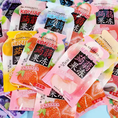 Orihiro Healthy and Natural Japanese Konjac Jelly White Peach Flavor 6pcs 120g X3pack