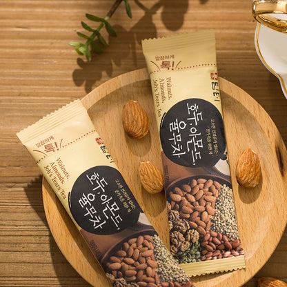 Nok Cha Won Walnut Almond Adlai Tea 18g x 15Pcs X4Pack