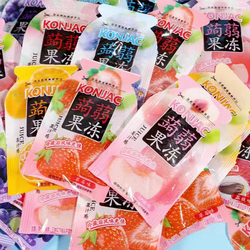 Orihiro Healthy and Natural Japanese Konjac Jelly White Peach Flavor 6pcs 120g X6pack