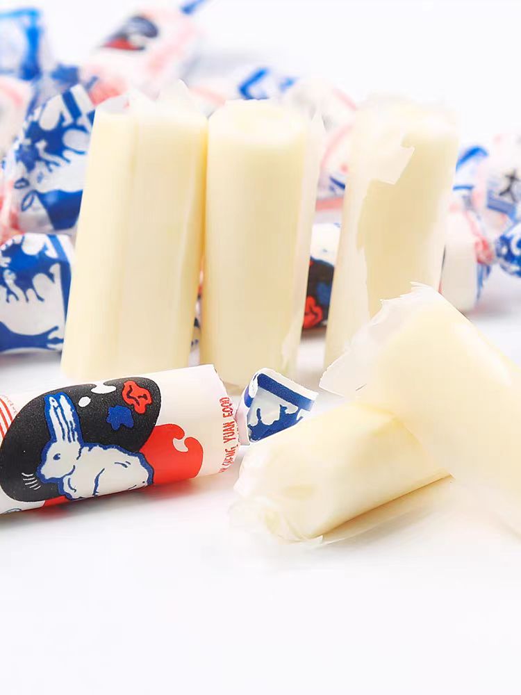 Big White Rabbit Chinese Traditional Milk Creamy Candy Original Flavor 180g X6pack