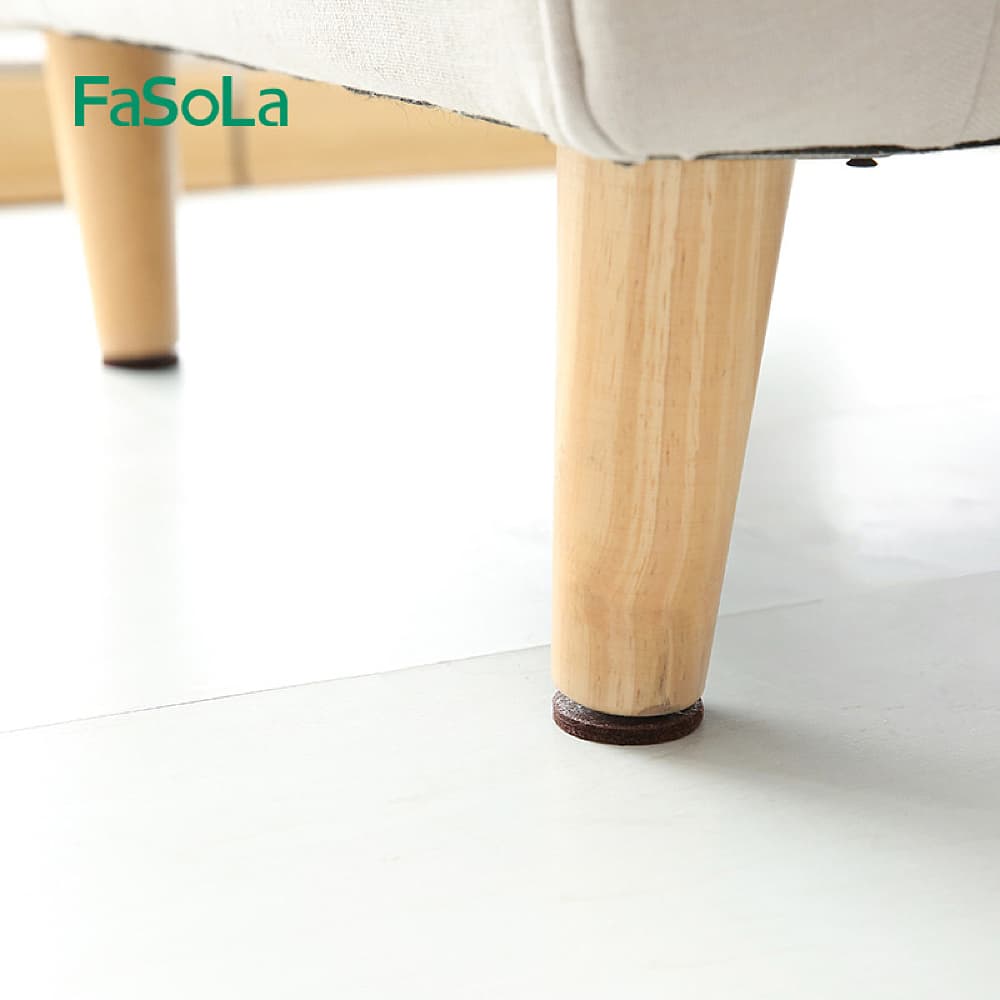 Fasola Round Medium Size Self Adhesive Felt Furniture Pads 12 Pieces XDiameter 4cm X6Pack