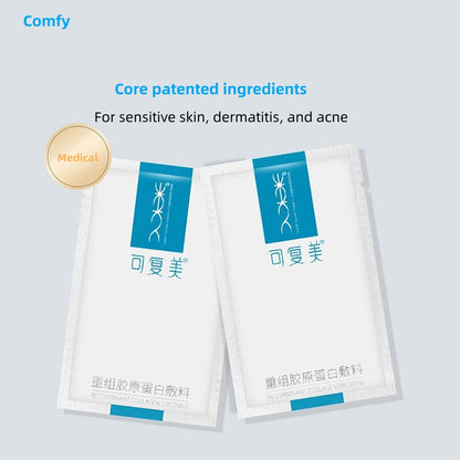 Comfy Hot Sell Recombinant Collagen Dressing Face Mask for Sensitive Skin 5pieces 1 Pack